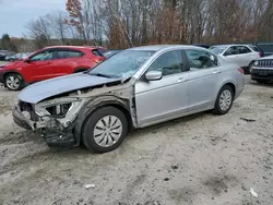 2009 Honda Accord LX en venta en Candia, NH