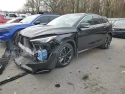 Infiniti salvage cars for sale: 2023 Infiniti QX55 Essential