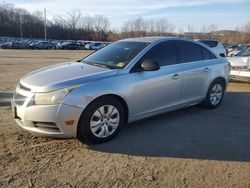 Salvage cars for sale at Marlboro, NY auction: 2012 Chevrolet Cruze LS