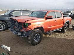 Salvage cars for sale at Brighton, CO auction: 2016 Toyota Tacoma Double Cab