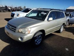 2003 Toyota Highlander en venta en Brighton, CO