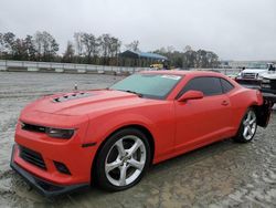 Salvage cars for sale at Spartanburg, SC auction: 2015 Chevrolet Camaro 2SS