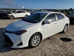 Salvage cars for sale at Houston, TX auction: 2018 Toyota Corolla L