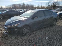 KIA salvage cars for sale: 2024 KIA Forte GT Line