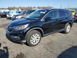 Salvage cars for sale at Pennsburg, PA auction: 2016 Honda CR-V EXL