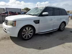 Land Rover Vehiculos salvage en venta: 2012 Land Rover Range Rover Sport SC