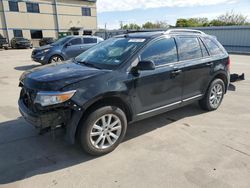 Salvage cars for sale from Copart Wilmer, TX: 2014 Ford Edge SEL