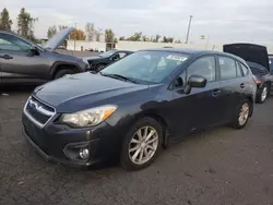 Salvage cars for sale at Portland, OR auction: 2013 Subaru Impreza Premium