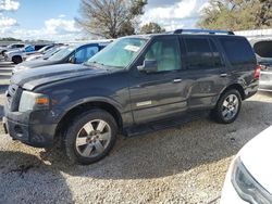 Ford salvage cars for sale: 2007 Ford Expedition Limited