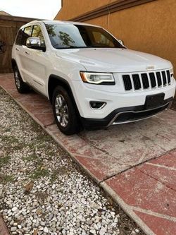 Jeep salvage cars for sale: 2016 Jeep Grand Cherokee Limited