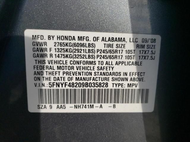 2009 Honda Pilot LX