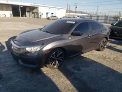 Salvage cars for sale at Sun Valley, CA auction: 2017 Honda Civic LX