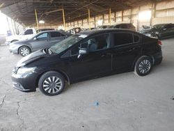 Honda salvage cars for sale: 2015 Honda Civic LX