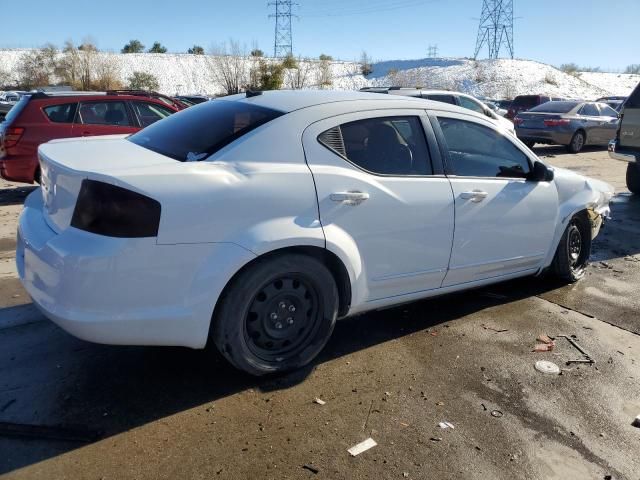 2012 Dodge Avenger SE