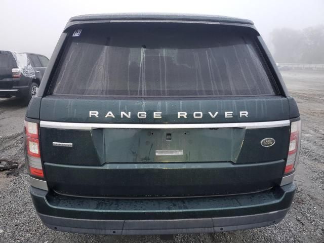 2015 Land Rover Range Rover Supercharged