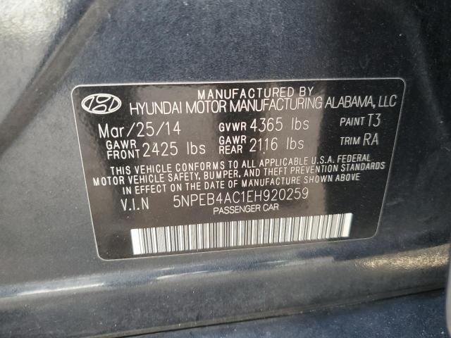 2014 Hyundai Sonata GLS