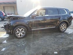 Salvage cars for sale at Seaford, DE auction: 2022 KIA Telluride EX