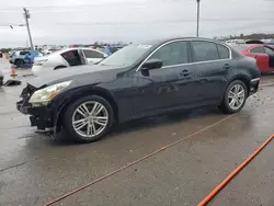 Salvage cars for sale at Lebanon, TN auction: 2011 Infiniti G37 Base