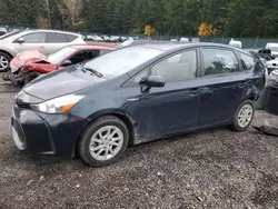 Salvage cars for sale at Graham, WA auction: 2017 Toyota Prius V