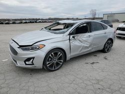 2019 Ford Fusion Titanium en venta en Kansas City, KS