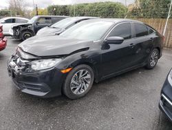 Salvage cars for sale at San Martin, CA auction: 2018 Honda Civic EX