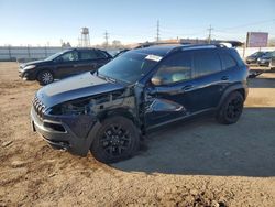 Jeep Cherokee salvage cars for sale: 2018 Jeep Cherokee Trailhawk