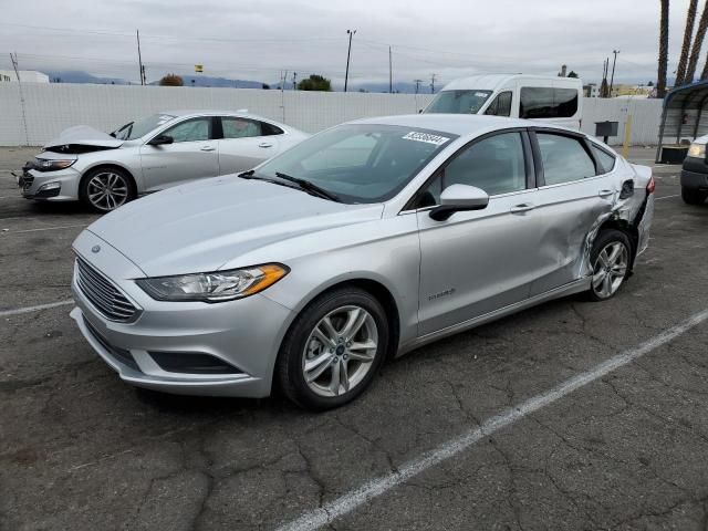 2018 Ford Fusion SE Hybrid