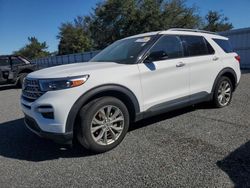 Salvage cars for sale at Orlando, FL auction: 2023 Ford Explorer Limited