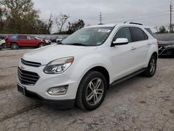 Vehiculos salvage en venta de Copart Bridgeton, MO: 2017 Chevrolet Equinox Premier