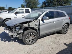 Carros salvage a la venta en subasta: 2019 Mitsubishi Outlander Sport ES