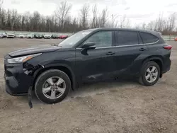 2020 Toyota Highlander L en venta en Leroy, NY