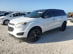 Salvage cars for sale at Arcadia, FL auction: 2017 Chevrolet Equinox LS