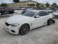 Salvage cars for sale at Opa Locka, FL auction: 2015 BMW 428 XI