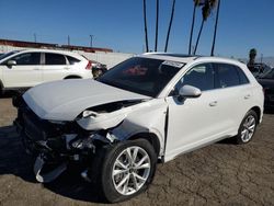 Salvage cars for sale at Van Nuys, CA auction: 2022 Audi Q3 Premium S Line 45