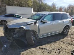 Salvage cars for sale at Waldorf, MD auction: 2022 Volvo XC90 T6 Inscription