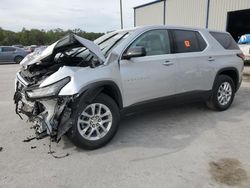 Salvage cars for sale at Apopka, FL auction: 2022 Chevrolet Traverse LS