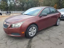 Chevrolet salvage cars for sale: 2013 Chevrolet Cruze LS