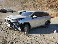 Salvage cars for sale from Copart Marlboro, NY: 2021 Toyota Highlander XLE