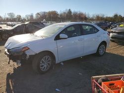 Toyota salvage cars for sale: 2017 Toyota Corolla L