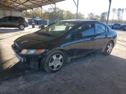 Salvage cars for sale at Cartersville, GA auction: 2007 Honda Civic LX