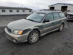 Salvage cars for sale from Copart Airway Heights, WA: 2003 Subaru Legacy Outback AWP