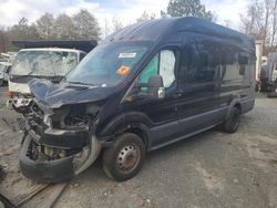 Salvage cars for sale at Waldorf, MD auction: 2017 Ford Transit T-350 HD