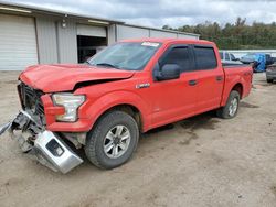 Salvage cars for sale at Grenada, MS auction: 2017 Ford F150 Supercrew