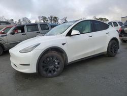 Tesla salvage cars for sale: 2021 Tesla Model Y