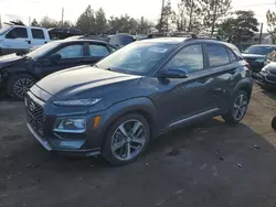 2020 Hyundai Kona Limited en venta en Denver, CO