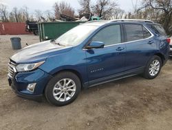 Salvage cars for sale at Baltimore, MD auction: 2020 Chevrolet Equinox LT