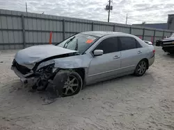 Salvage cars for sale at Jacksonville, FL auction: 2004 Honda Accord EX