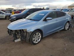 Salvage cars for sale from Copart Brighton, CO: 2015 Chrysler 200 Limited