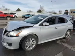 Salvage cars for sale at Littleton, CO auction: 2015 Nissan Sentra S