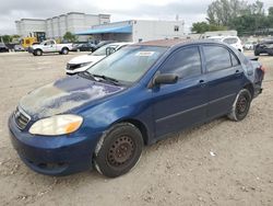 Toyota salvage cars for sale: 2008 Toyota Corolla CE